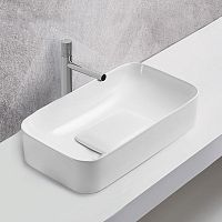 Раковина Vincea VBS-50470 керамическая, 70.5х38 см, накладная, белая