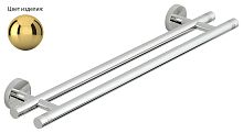 Полотенцедержатель Сунержа 03-3002-0500 Каньон двойной / L 500 мм, золото