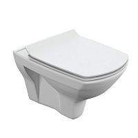 Унитаз подвесной Cersanit CARINA S-MZ-CARINA-XL-COn-S-DL-w Унитаз подвесной Cersanit CARINA S-MZ-CARINA-XL-COn-S-DL-w