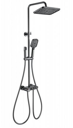 Душевая система с термостатом Wonzon & Woghand  WW-B3112-BGG