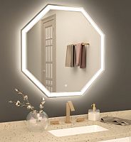 Зеркало с подсветкой Art & Max ARGO AM-Arg-700-700-DS-F