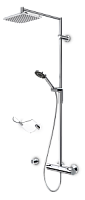 Смеситель Oras Optima 7192U с верхним душем rain shower 