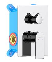 Смеситель Aquatek AQ1446CR Лира  для ванны (внешняя и скрытая часть), хром