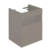 Тумба Keuco 32822290001 Stageline под умывальник 46х38 см, петли слева, инокс матовый/инокс матовый купить недорого в интернет-магазине Керамос