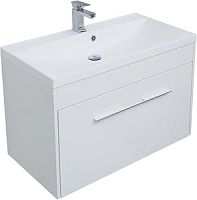 Тумба под раковину Aquanet 00274019 Августа подвесная, 89х48 см, белая
