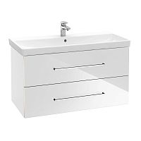 Тумба Villeroy & Boch A89100B4 Avento под раковину, 76х52 см, стекло белое