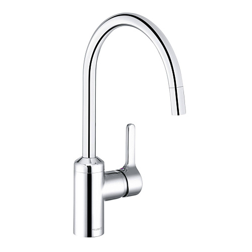 Смеситель Kludi 428510578 Bingo Star для кухни, выдвижной излив, хром