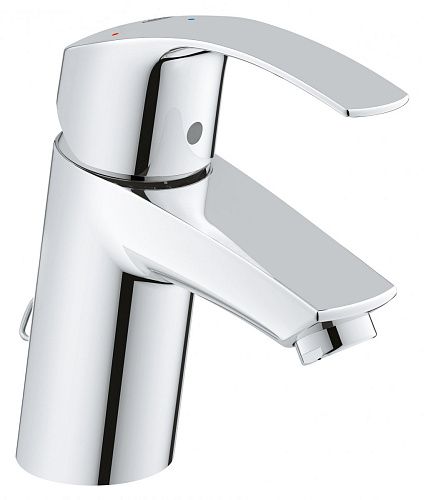 Смеситель Grohe 23372002 Eurosmart New 2015 для раковины, однорычажный, хром Смеситель Grohe 23372002 Eurosmart New 2015 для раковины, однорычажный, хром
