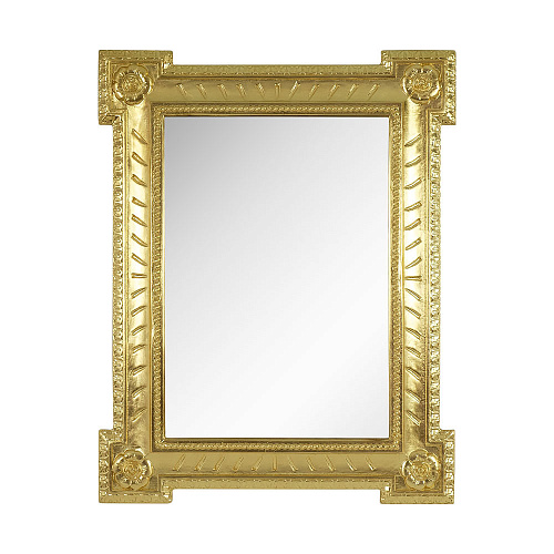 Зеркало Migliore 26528 прямоугольное 91х71х5 см, золото сусальное купить недорого в интернет-магазине Керамос