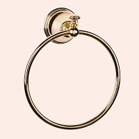 TW Harmony 015, полотенцедержатель кольцо, цвет держателя: золото,TWHA015oro купить недорого в интернет-магазине Керамос