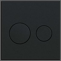 Смывная клавиша KKPol 350/PPC/072-00-00 Uni P01 для инсталляции, черный матовый Смывная клавиша KKPol 350/PPC/072-00-00 Uni P01 для инсталляции, черный матовый