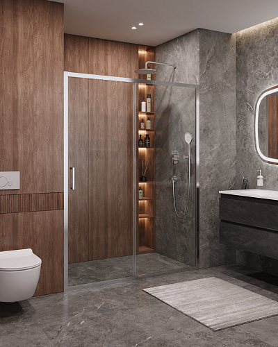 Душевая дверь CEZARES MOLVENO-BF-1-160-C-Cr-IV Душевая дверь CEZARES MOLVENO-BF-1-160-C-Cr-IV