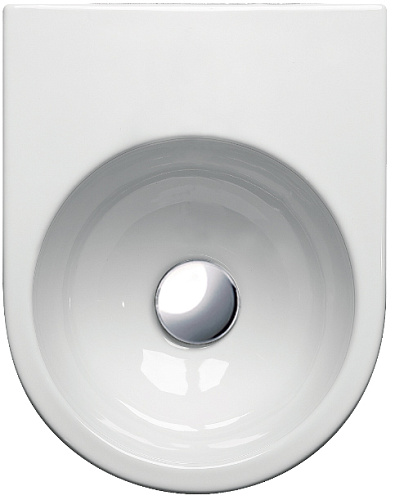 Раковина GSI 7650011 Community подвесная 30х38 см, белый глянцевый