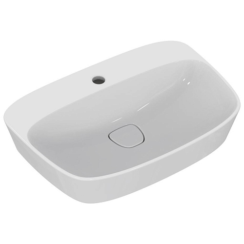 Раковина-чаша Ideal Standard T044501 Dea Vessel накладная 60х43 см, с 1-м отверстием под смеситель, Euro White (евробелый)