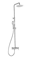 Душевая система AQUAme  AQM8011CR