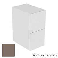Тумба Keuco 31321370000 Edition 11 боковая 35х53.5 см, трюфель/трюфель