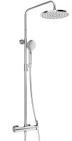 Душевая система Ravak X07P643 DS 091.00 двойная, регулируемая, хром