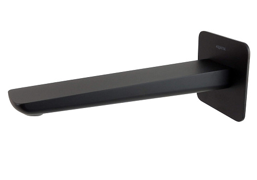 Излив Aquatek AQ1041MB Вега для ванны, черный матовый Излив Aquatek AQ1041MB Вега для ванны, черный матовый