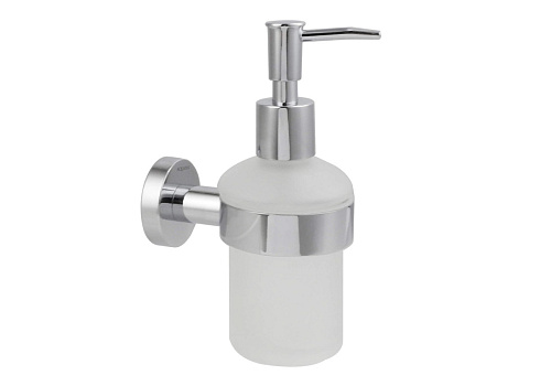 Дозатор Aquatek AQ4005CR Вега, хром/стекло матовое белое - купить в Санкт-Петербурге, цена на Дозатор Aquatek AQ4005CR Вега, хром/стекло матовое белое в интернет-магазине Керамос Дозатор Aquatek AQ4005CR Вега, хром/стекло матовое белое купить недорого в интернет-магазине Керамос