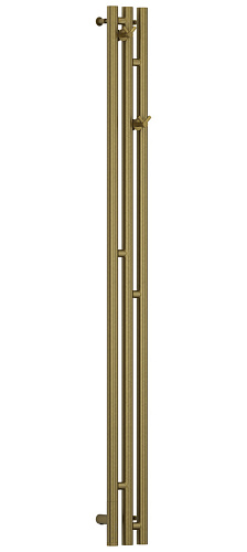 Полотенцесушитель электрический Сунержа 05-5844-1511 Терция 3.0 РЭБ, 1500х106 мм левый, состаренная бронза
