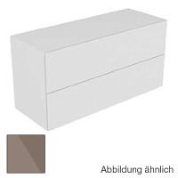 Тумба Keuco 31327140100 Edition 11 боковая 140х53.5 см, трюфель/стекло трюфель