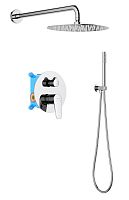 Душевой комплект Aquatek AQ1172CR Бетта Set 3 в 1, хром