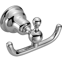 Крючок Cisal AR09070021  Arcana  двойной, цвет хром