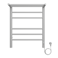 Полотенцесушитель электрический Terminus АВРОРА С ПОЛКОЙ 4670078556783