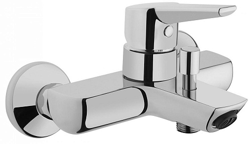 Смеситель Vitra A42444EXP Solid S для ванны/душа, хром Смеситель Vitra A42444EXP Solid S для ванны/душа, хром