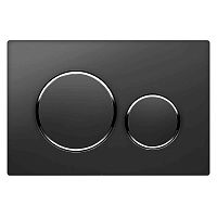 Кнопка смыва Vincea VFP-005MB, черный матовый