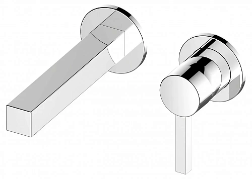 Смеситель Keuco 59016010200 Edition 90 для умывальника однорычажный, хром купить недорого в интернет-магазине Керамос