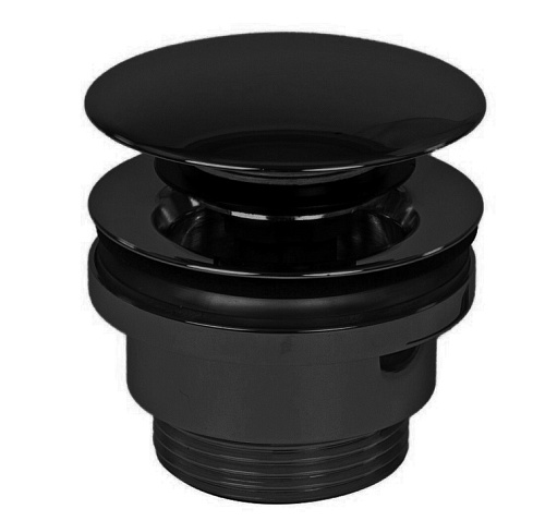 Донный клапан Keuco 59902130000 для раковины, хром черный шлифованный