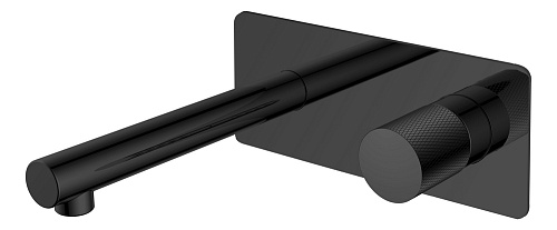 Смеситель Boheme 125-BB.2 Stick Touch для раковины, встроенный, черный матовый