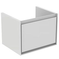 Тумба Ideal Standard E0846B2 Connect Air для раковины 60х40 см, подвесная, Glossy White + Matt White (белый глянцевый + белый матовый) Тумба Ideal Standard E0846B2 Connect Air для раковины 60х40 см, подвесная, Glossy White + Matt White (белый глянцевый + белый матовый)