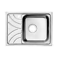 Мойка IDDIS, ARR60SRi77 Arro нержавеющая сталь, шелк, чаша справа, 60х44 см, сатин