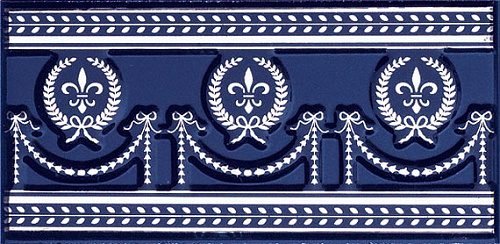 Декор Ape Capricho De Los Zares XeniaCobalto 9.2x20 снят с производства