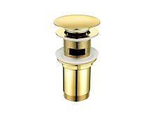 Клапан Deante NHC_Z10U Cascada для раковины Click-Clack, универсальный, золото Клапан Deante NHC_Z10U Cascada для раковины Click-Clack, универсальный, золото