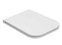 Сиденье Globo ST022.BI/cr Stone для унитазов 52 см STS03/STS05/ST002, цвет белый (микролифт)