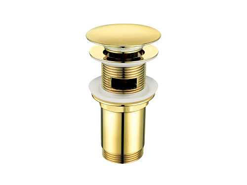 Клапан Deante NHC_Z10U Cascada для раковины Click-Clack, универсальный, золото