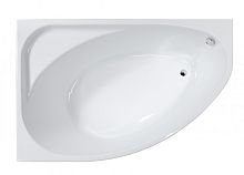 Акриловая ванна VagnerPlast VPBA170HAP3LX-04 HAPI, 170х110 см, Left, белая