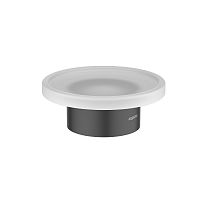 Мыльница Aquatek AQ4426MB Лира настольная, черный матовый Мыльница Aquatek AQ4426MB Лира настольная, черный матовый