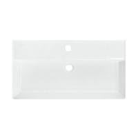 Умывальник Sanita Luxe WB.FN/Novel/80-C/WHT.G/S1 Novel мебельный 80х42 см, ВКС белый S1