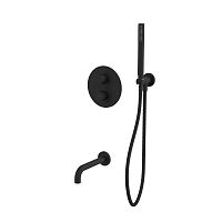 Душевая система с термостатом Whitecross  YSET10BL