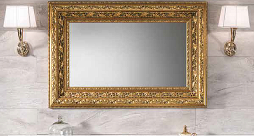 Зеркало в раме 118х104h см Eban FCRSG120-BA Sagomata 120, цвет bianco assoluto снят с производства