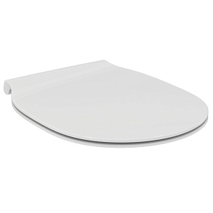Крышка-сиденье Ideal Standard E036501 Connect Air для унитаза тонкое, стандарт, Euro White (евробелый)