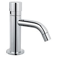 Смеситель Gattoni GTK400C0cr GATECH для раковины с кнопкой, излив 95 мм, цвет хром