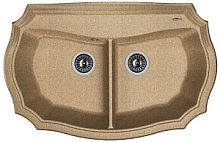 Мойка для кухни Florentina 20.365.F0870.105 Эмилия 87х55 см, коричневая