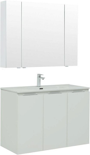 Комплект мебели Aquanet 00274111 Алвита New для ванной комнаты, белый купить недорого в интернет-магазине Керамос