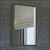 Зеркало Comforty 00-00009575 Лозанна подвесное 55х80 см, серый матовый