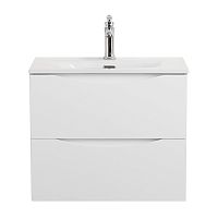 Тумба под раковину подвесная BelBagno MARINO-CER-MINI MARINO-CER-MINI-500-2C-SO-BO-P